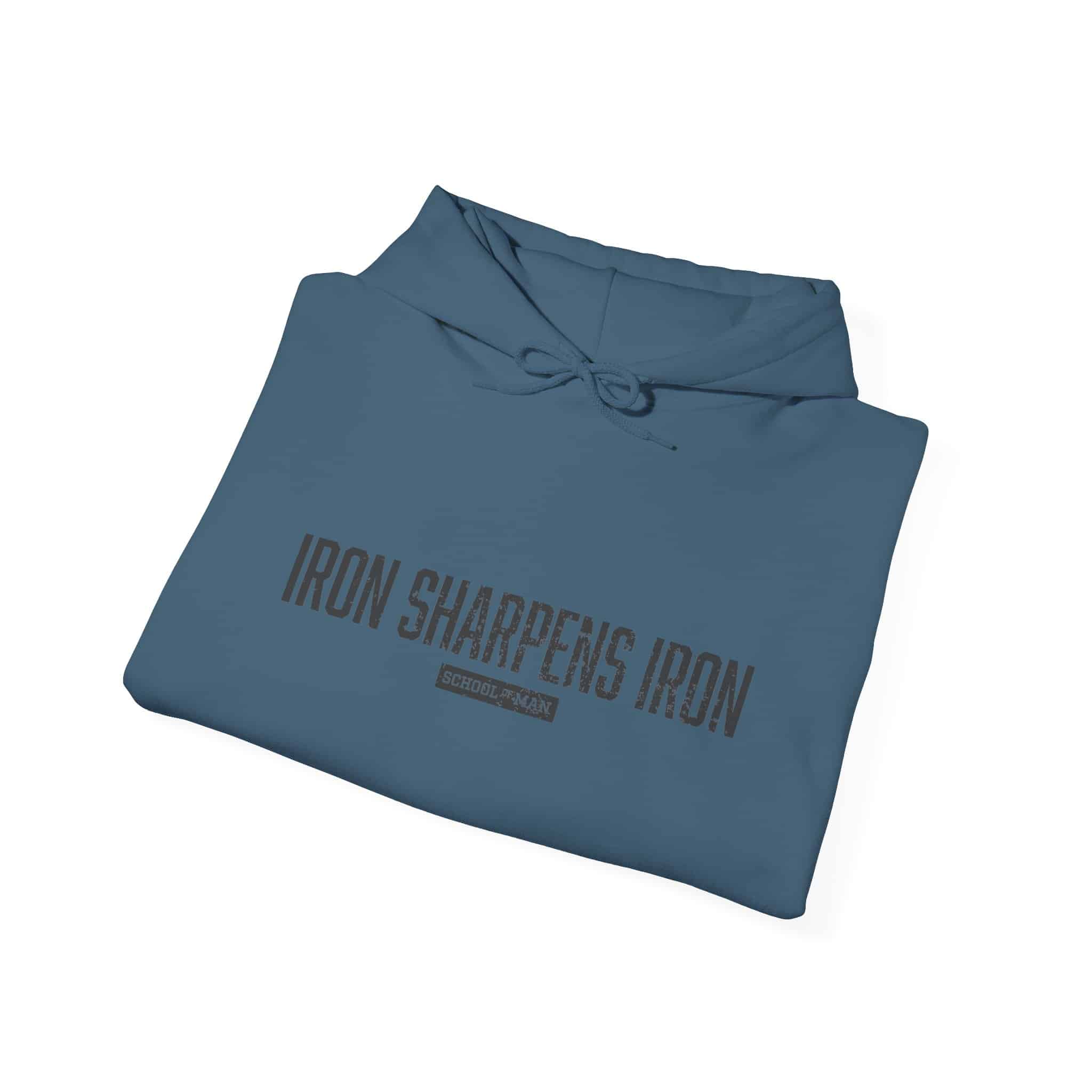 Iron Sharpens Iron Hoodie — Motivational Christian Faith Pullover - Image 28