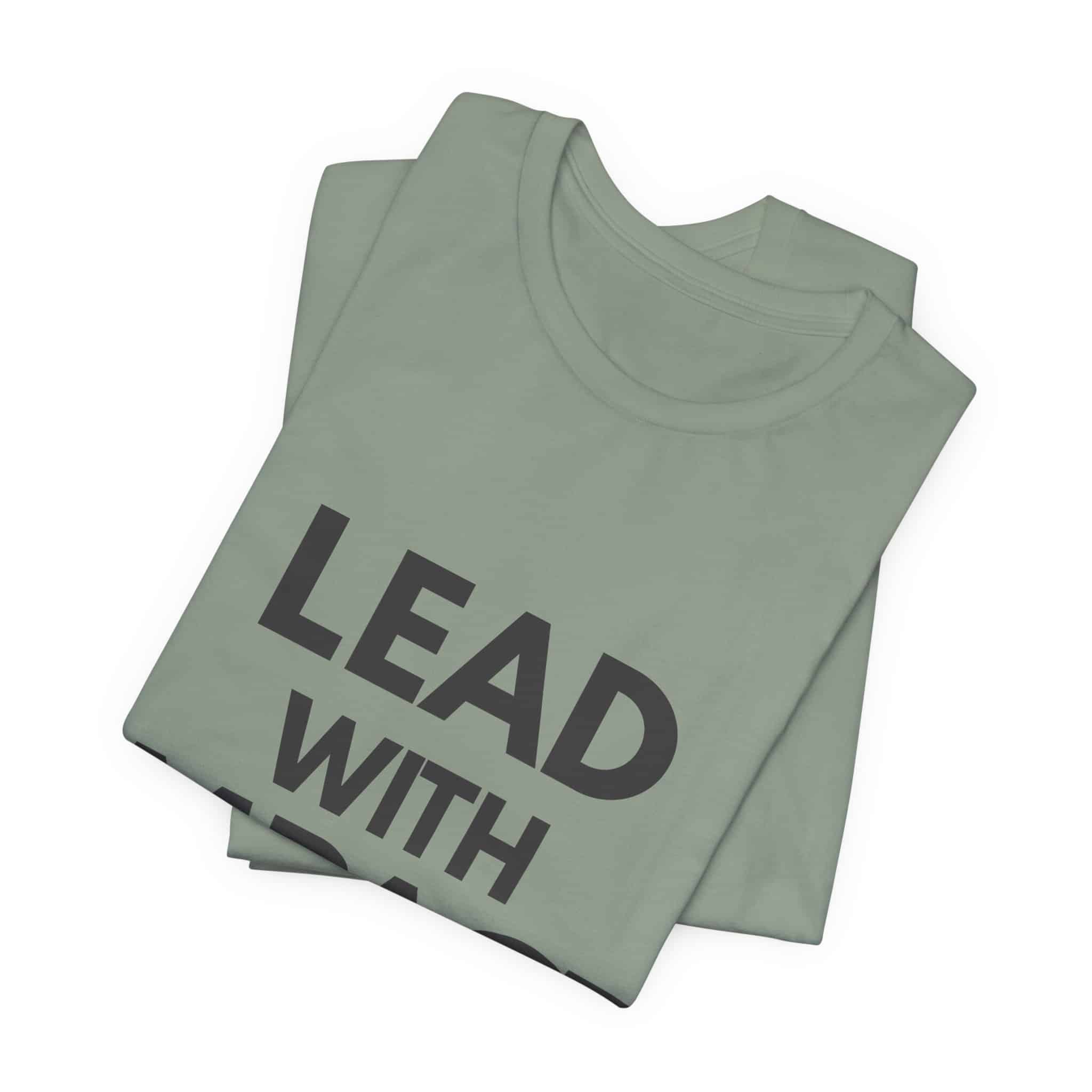 Lead With Impact T-Shirt | Bold Motivational Typography - Image 27