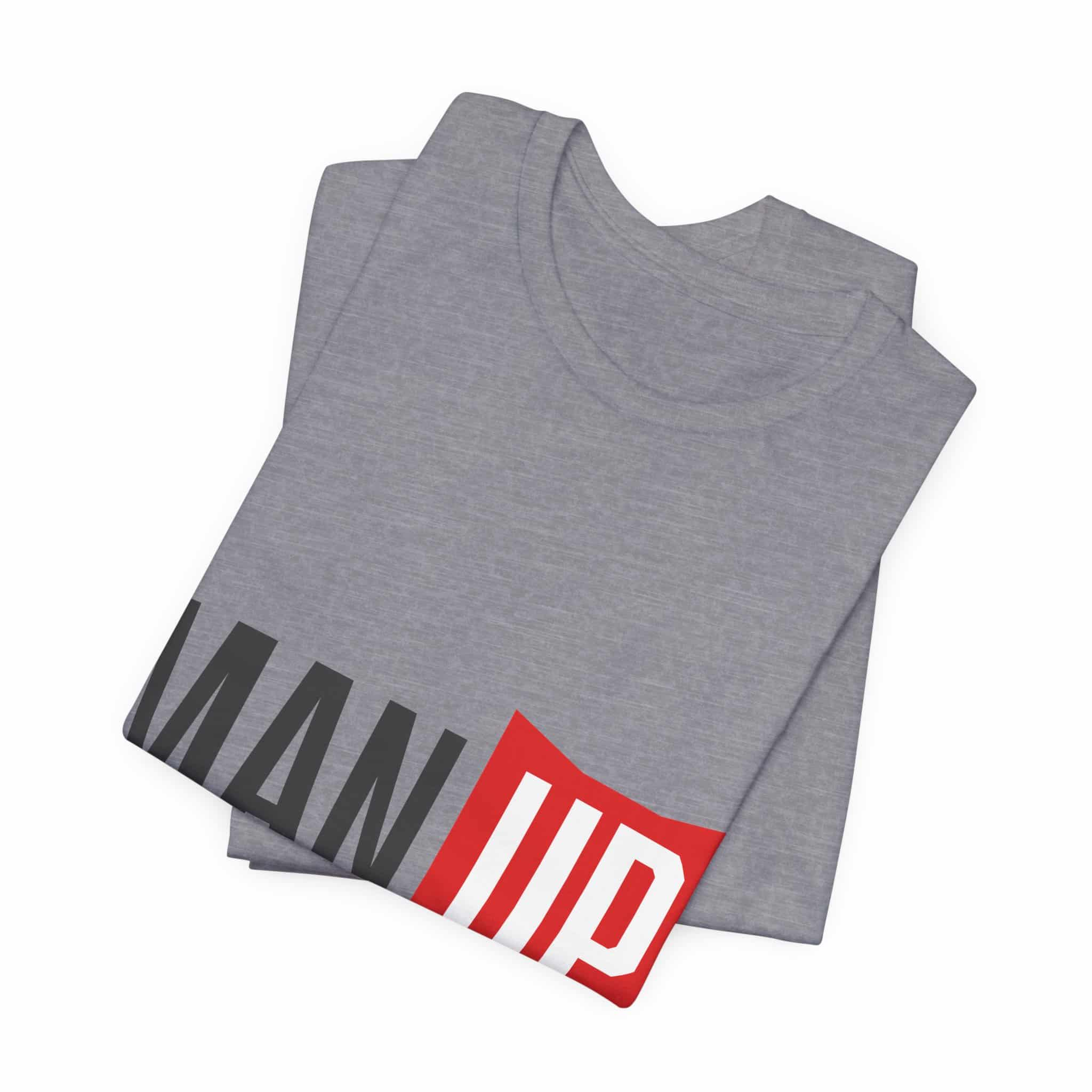 Man Up Shield logo T-Shirt | School of Man graphic tee - Image 46