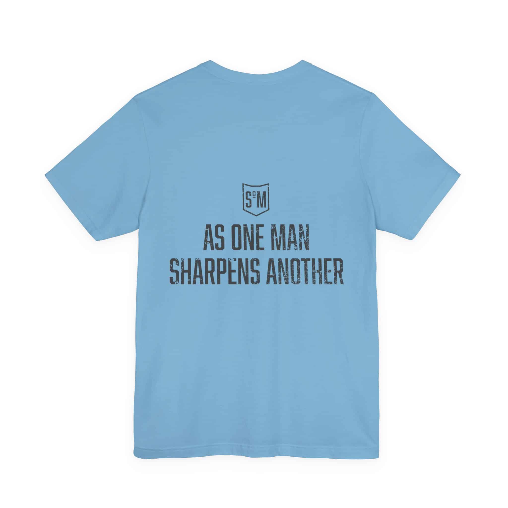 Iron Sharpens Iron T-Shirt | As One Man Sharpens Another, Faith-Based Tee - Image 38