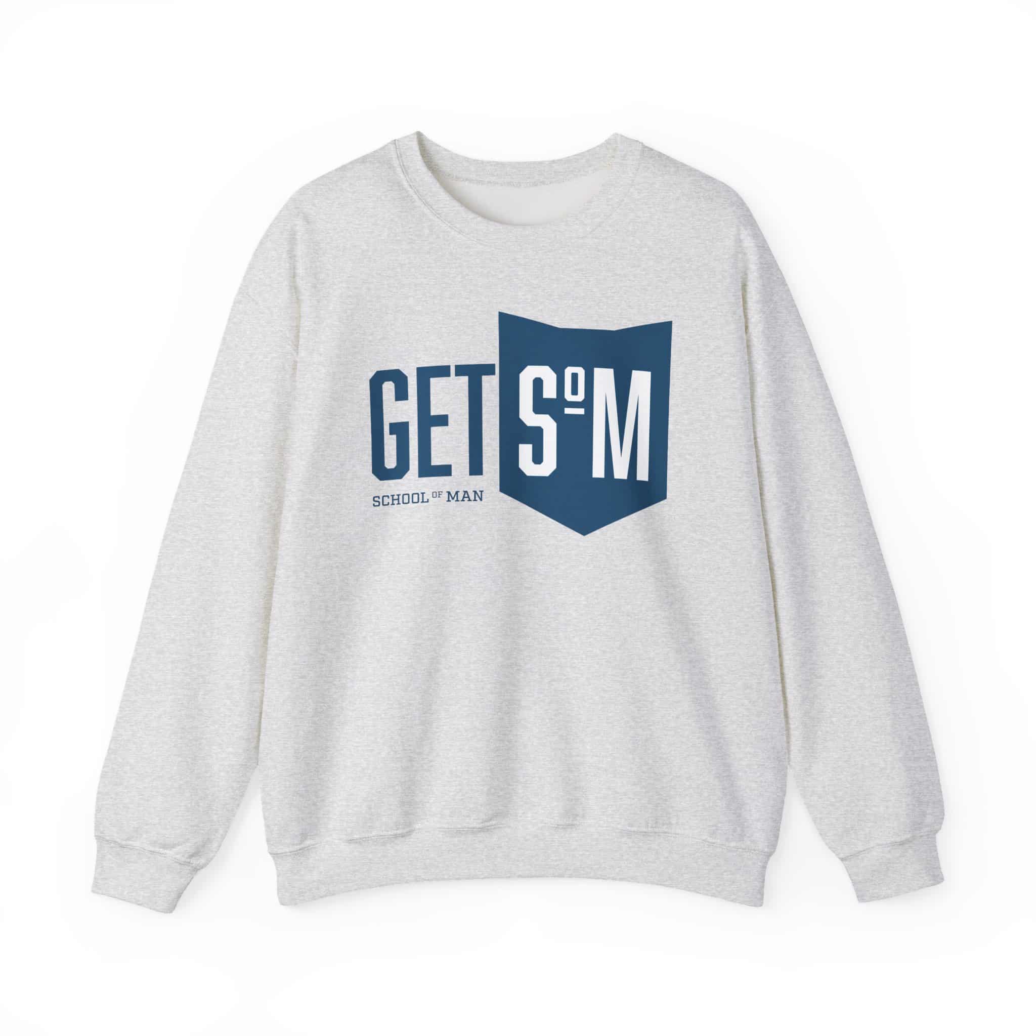 Get S&M Shield Crewneck Sweatshirt — School of Man Graphic Pullover - Image 7