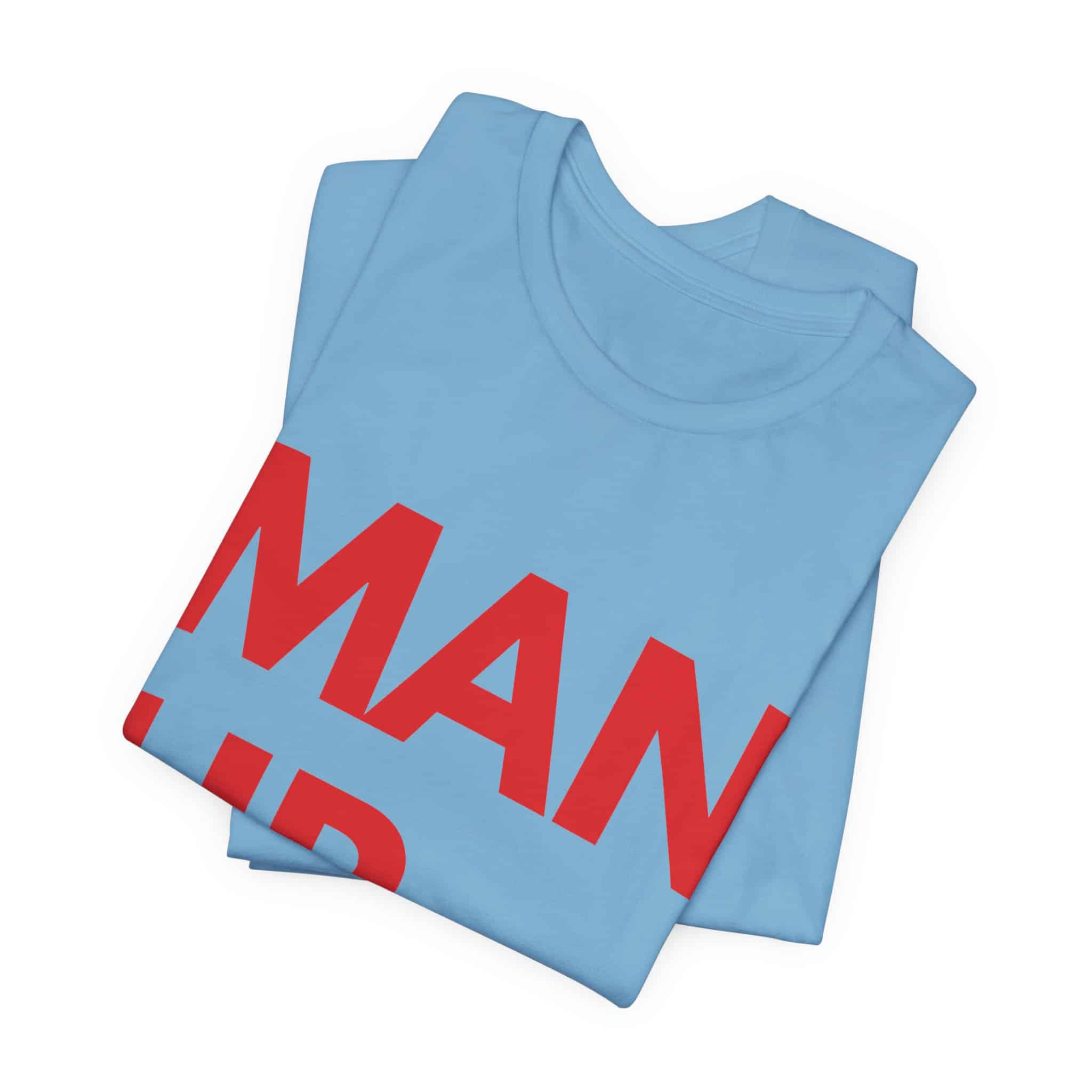 Man Up School of Man Tee | Masculine Typography Shirt - Image 43