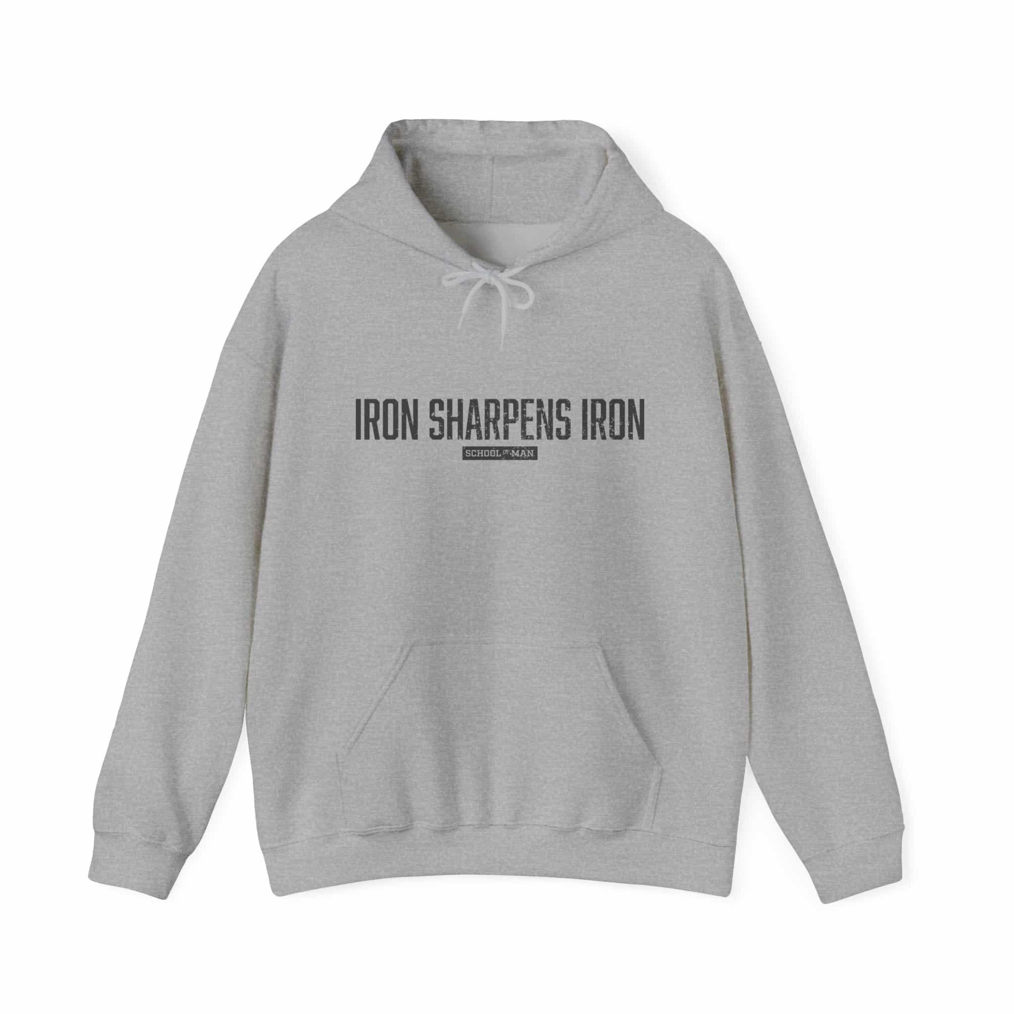 Iron Sharpens Iron Hoodie — Motivational Christian Faith Pullover - Image 13