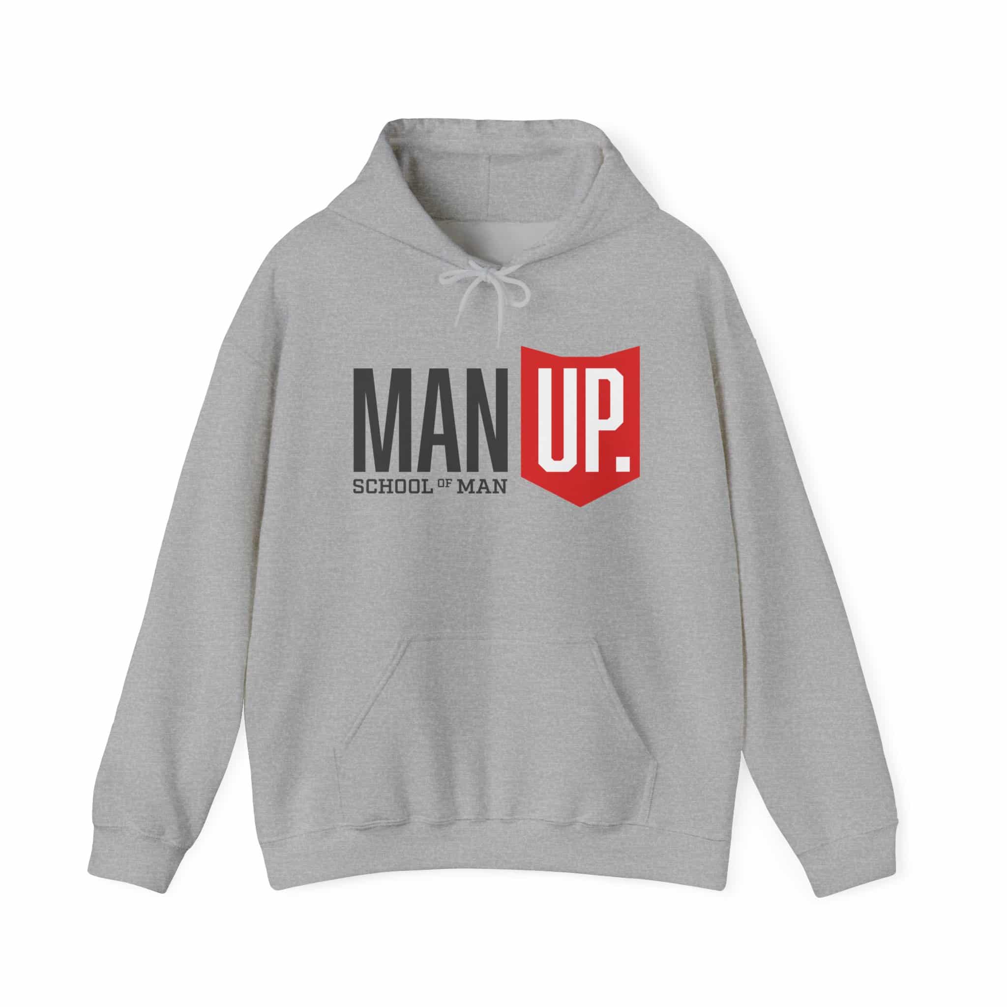 Man Up Hoodie - "Man Up" Motivational Pullover for Men - Image 13
