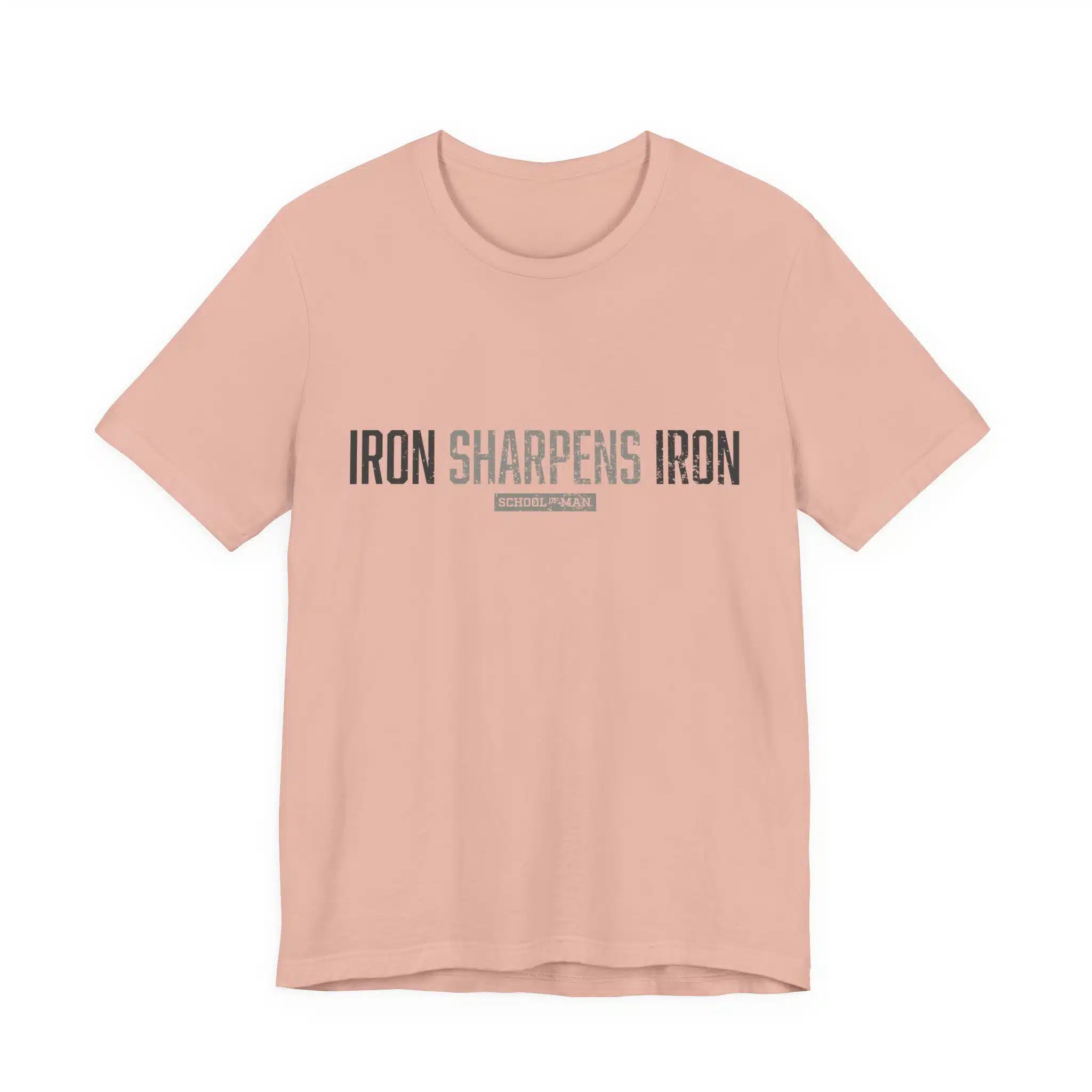 Iron Sharpens Iron T-Shirt | As One Man Sharpens Another, Faith-Based Tee - Image 5